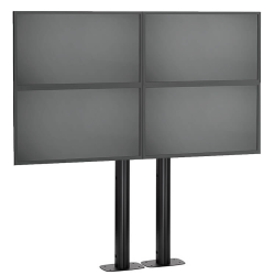 Stand VideoWALL Vogel's cu baza fixa montat pe podea 2x2, maxim 30 de kgr per display, maxim 50 inchi per display Stand VideoWALL Vogel's cu baza fixa montat pe podea 2x2, maxim 30 de kgr per display, maxim 50 inchi per display